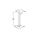 Brumberg bollard lamp LANTERN IP65, transparent