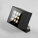 Brumberg Outdoor LED floor spot BLOKK, IP65 IK07, 22W 3000K 1620lm 36�, swivelling, structured graphite