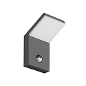 Outdoor wall luminaire INO with motion detector, switchable LED IP54, graphite 