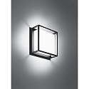 Brumberg Outdoor wall luminaire ALLAN switchable LED IP54, graphite 