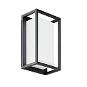 Outdoor wall luminaire ALLAN switchable LED IP54, graphite 