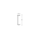 Brumberg energy column MATURNA POWER 2-fold, round, with cover, graphite grey