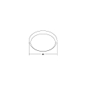 Brumberg ring MAKIRA � 25CM round