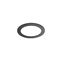 ring MUNA MICRO round, black matt