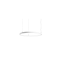 pendant luminaire ANDROS IN � 80CM DALI controllable IP20, powder coated, white matt dimmable