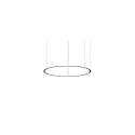 pendant luminaire ANDROS IN/OUT � 120CM Bluetooth controllable IP20, powder coated, black matt dimmable