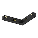 L-connector PEPA HIGH + FLAT - 90� electric, black