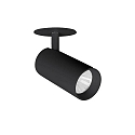 spot TRAXX MINI round, swivelling, rotatable, switchable LED IP20, black 