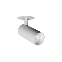 spot TRAXX MIDI swivelling, rotatable, direct IP20, silver dimmable