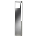 Outdoor floor luminaire, stainless steel, IP44, 80cm, 2G11, incl. LED lamp 3000K