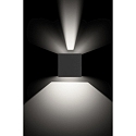 CMD Creative Metalldesign Outdoor LED wall luminaire, 2-side beam, adjustable beam angle, 12W 3000K