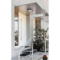CMD Creative Metalldesign outdoor wall luminaire down, square GU10 IP65, anthracite