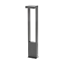 outdoor floor lamp down, square IP65, anthracite