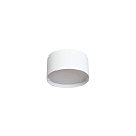 outdoor ceiling luminaire � 9CM round, CCT Switch, with diffuser IP44, powder coated, white