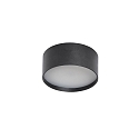 outdoor ceiling luminaire � 12CM round, CCT Switch, with diffuser IP44, anthracite, powder coated
