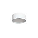 outdoor ceiling luminaire � 12CM round, CCT Switch, with diffuser IP44, powder coated, white