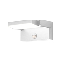 CMD Creative Metalldesign outdoor wall luminaire CCT Switch, tiltable, with motion detector IP54, white