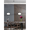 Casablanca Pendant luminaire AIH, 2x G9, IP20, white glossy