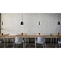 Casablanca Pendant luminaire CLAVIO S, E27, IP20, Lava anthracite