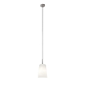 pendant luminaire MESA 1 flame E27 IP20, white matt dimmable