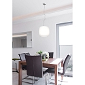Casablanca Pendant luminaire MUREA, E27, IP20, opal white matt