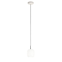 pendant luminaire MUREA E27 IP20, mat, opal white dimmable