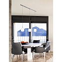 Casablanca Pendant luminaire MUREA, 3x E27, IP20, opal white matt