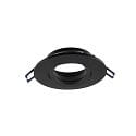 recessed spotlight SAMSOLA MAX round, swivelling IP20, black dimmable