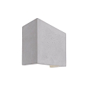 LED concrete wall luminaire QUINTA II, 12.5 x 12.5cm, 6W 3000K 250lm