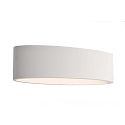 Plaster wall luminaire CAROLINE, Up / Down, oval, 220-240V AC / 50-60Hz, E27 max. 60W, paintable
