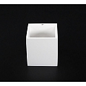 Deko-Light Plaster wall luminaire OLGA, Up / Down, square, 220-240V AC / 50-60Hz, G9 max. 40W, paintable