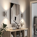 wall luminaire CAN UP & DOWN up / down, 2 flames, rigid GU10 IP20, white