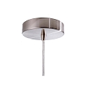 Deko-Light Pendant luminaire BARREL, 100W, E27, 220-240V, IP20, satined silver