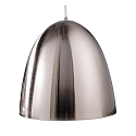 Deko-Light Pendant luminaire BELL, 100W, E27, 220-240V, IP20, satined silver