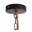 Deko-Light Concrete pendant luminaire CYGNI, � 40cm, chain suspension 150cm, E27, dark grey