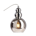 Deko-Light Pendant luminaire DIPHDA, E27, � 20cm,-transparently mirrored