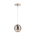Deko-Light Pendant luminaire ANKAA 200, � 20cm, E27, brushed stainless steel