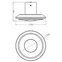 Deko-Light Wall luminaire BERMUDA II, 220-240V AC/50Hz, 12W, white