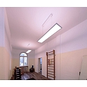 Deko-Light pendant luminaire LED PANEL square IP40, white aluminum dimmable