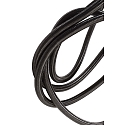 pendant luminaire SLIM DIM 1 flame, cylindrical, UGR < 19 IP20, deep black dimmable