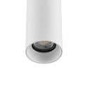 Deko-Light pendant luminaire CAN 150 down, cylindrical, direct GU10 IP20, white