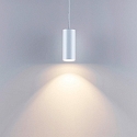 Deko-Light pendant luminaire CAN 150 down, cylindrical, direct GU10 IP20, white