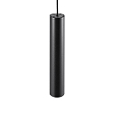 Deko-Light pendant luminaire CAN 300 down, cylindrical, direct GU10 IP20, black