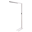 Deko-Light LED floor lamp OFFICE THREE MOTION, 80W 4000K 9600lm 50�, with motion and brightness sensor, matt white