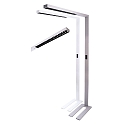 Deko-Light LED floor lamp OFFICE THREE MOTION, 80W 4000K 9600lm 50�, with motion and brightness sensor, matt white