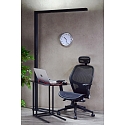 Deko-Light floor lamp OFFICE THREE MOTION CCT SWITCH up / down, for VDU workstation, with sensor, CCT Switch IP20, dark grey