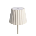 Deko-Light battery table lamp SHERATON II dimmable IP54, white dimmable