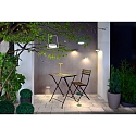 Deko-Light Head magnetic lamp MIRAM Table / Wall / Pendant luminaire, 3,7V DC, 2,20 W, grey