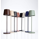 Deko-Light battery table lamp CANIS CCT Switch, with touch dimmer, without charger IP65, mat, rust dimmable