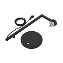 Deko-Light table lamp CAN TILT BASE MIX'N MATCH 1/3 with switch, without shade, with plug GU10 IP20, black 